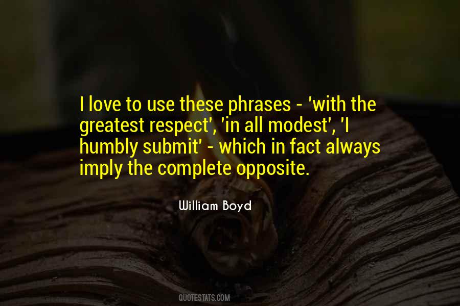 William Boyd Love Quotes #399212