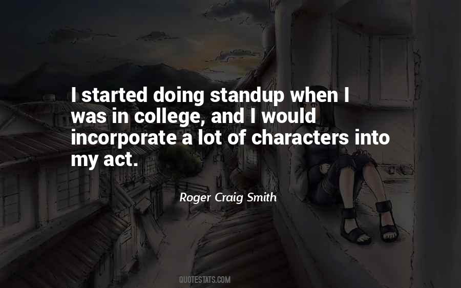 Quotes About Standup #127841
