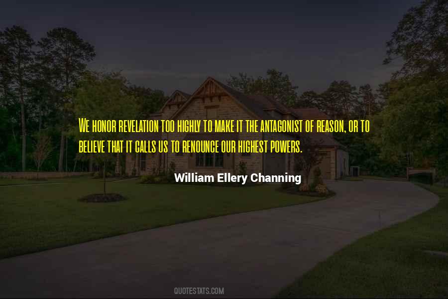 William Ellery Quotes #1609490