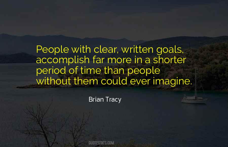 Quotes About Clear Goals #713947