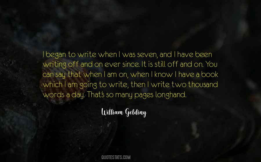 William Golding's Quotes #1307455