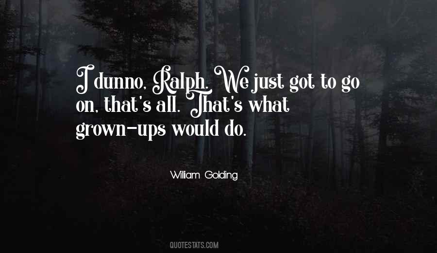 William Golding's Quotes #1543092