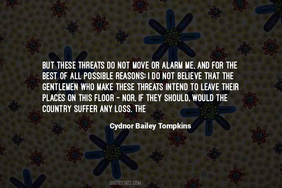 Quotes About Threats #1396011