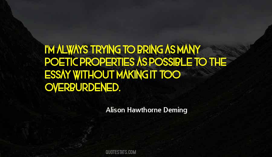 Quotes About Always Trying #962367