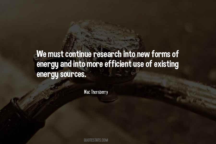 Quotes About Energy Sources #1052439