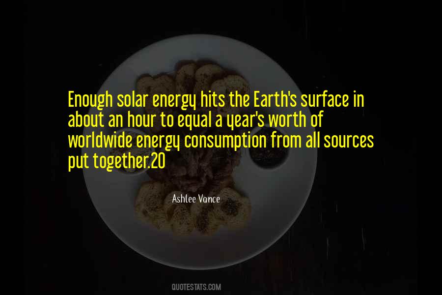 Quotes About Energy Sources #581690