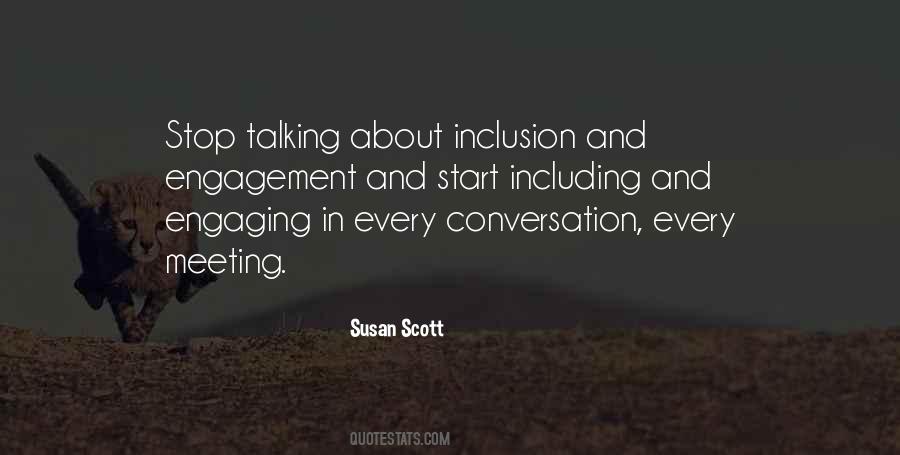 Quotes About Engaging Conversation #642472