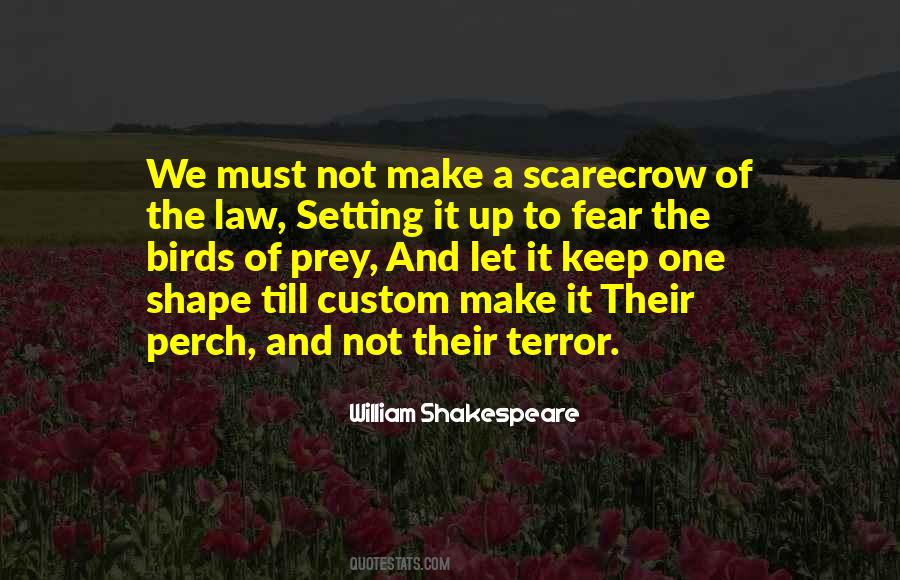 William Shakespeare Fear Quotes #1401051