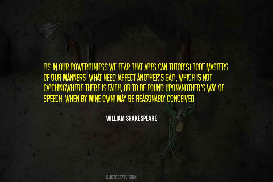 William Shakespeare Fear Quotes #1848015