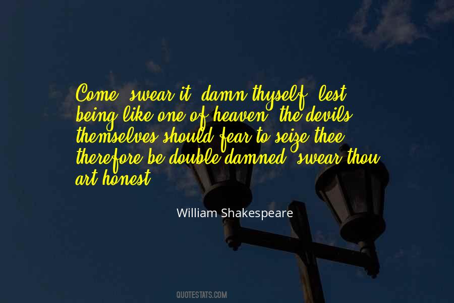 William Shakespeare Fear Quotes #227097