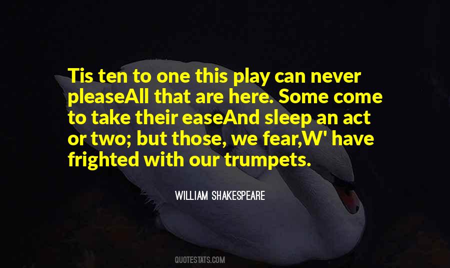 William Shakespeare Fear Quotes #448813