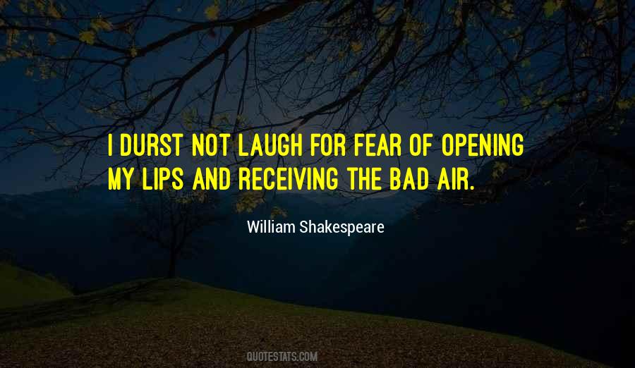 William Shakespeare Fear Quotes #818011