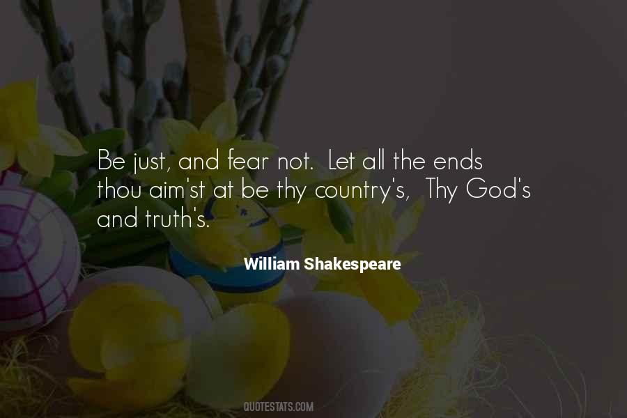 William Shakespeare Fear Quotes #94678