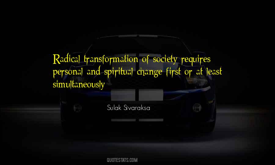 Quotes About Personal Transformation #1381770