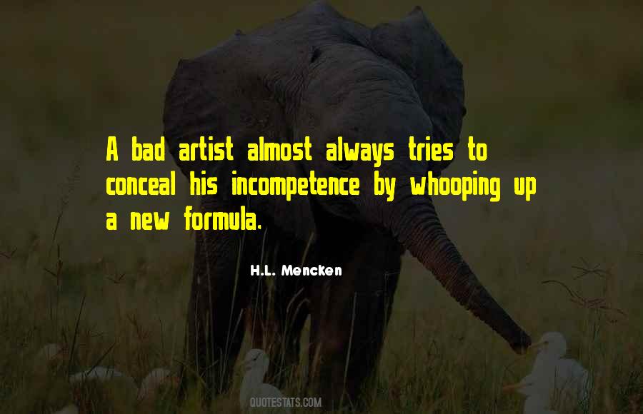 Quotes About Incompetence #1157672