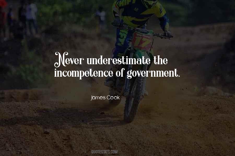 Quotes About Incompetence #1164423