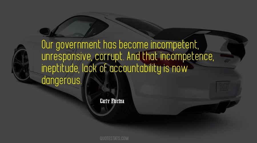 Quotes About Incompetence #1773534