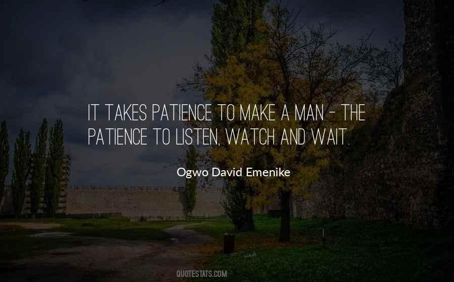 Quotes About Patience And Waiting #786822