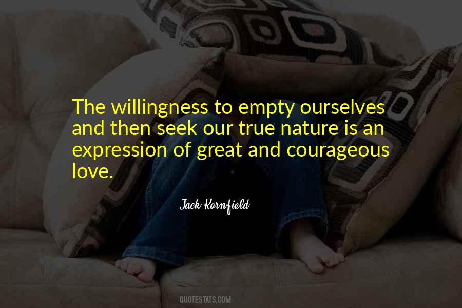 Willingness Love Quotes #739665