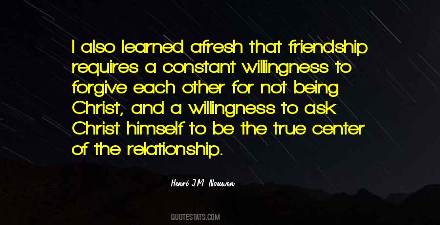 Willingness To Forgive Quotes #1185300