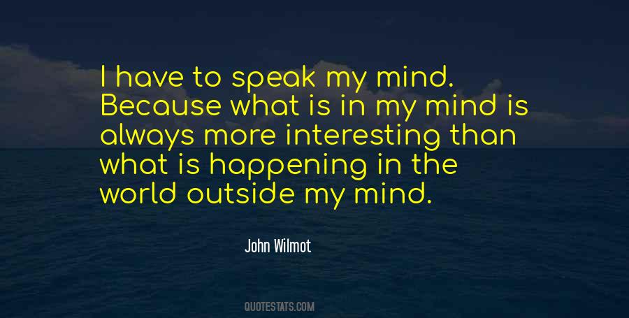 Wilmot Quotes #1175960