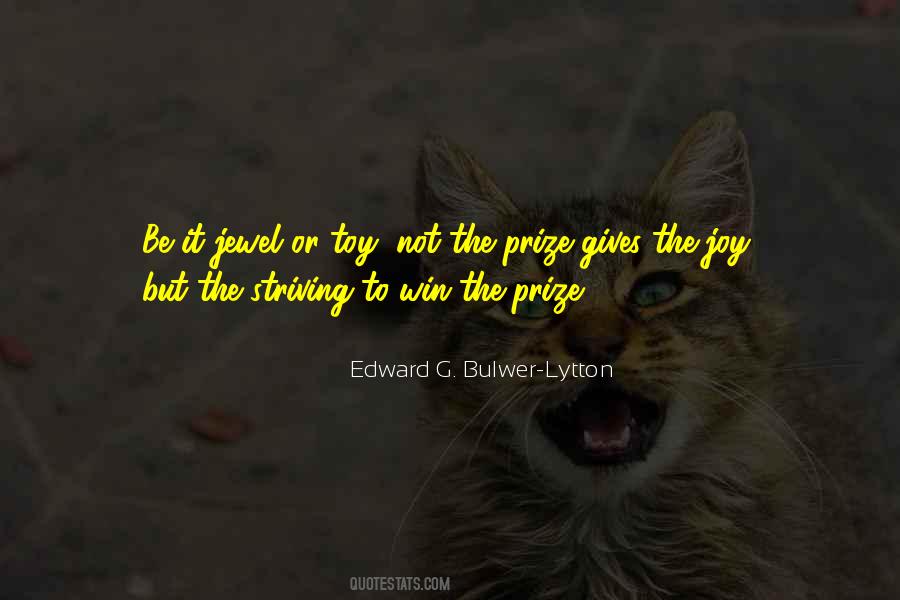Win Prize Quotes #1726290