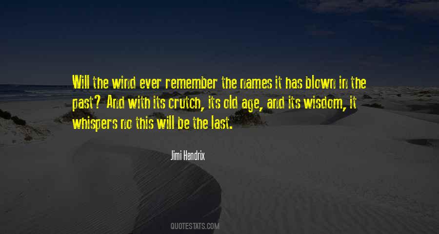Wind Blown Quotes #1013343