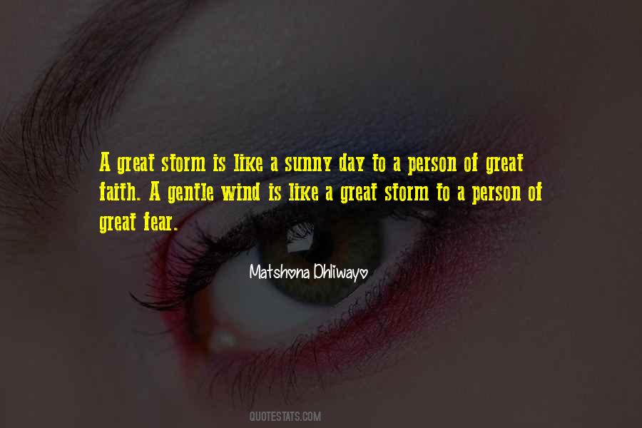 Wind Storm Quotes #112967