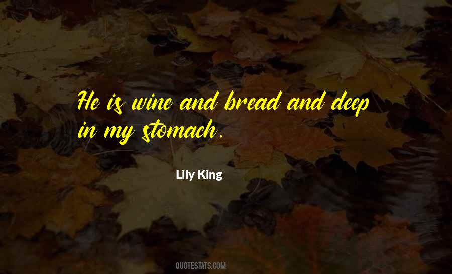 Wine And Bread Quotes #820887