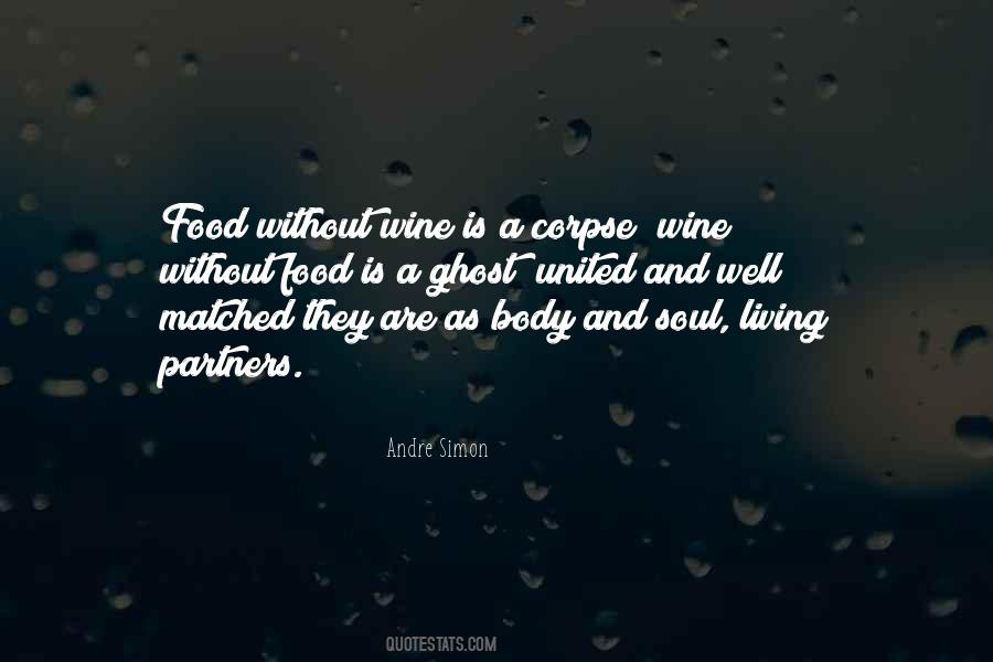 Wine And Food Quotes #65973