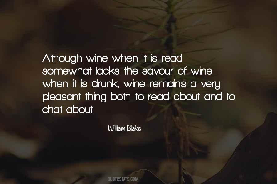 Wine Drunk Quotes #285551