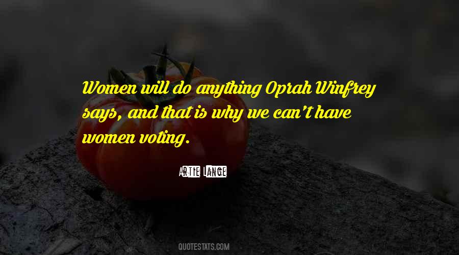 Winfrey Quotes #996597