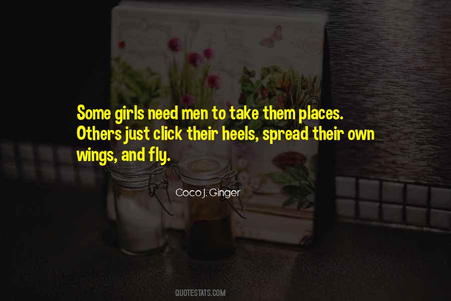 Wings And Fly Quotes #1226495