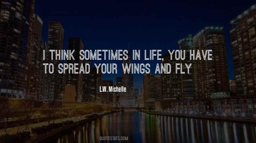 Wings And Fly Quotes #664994