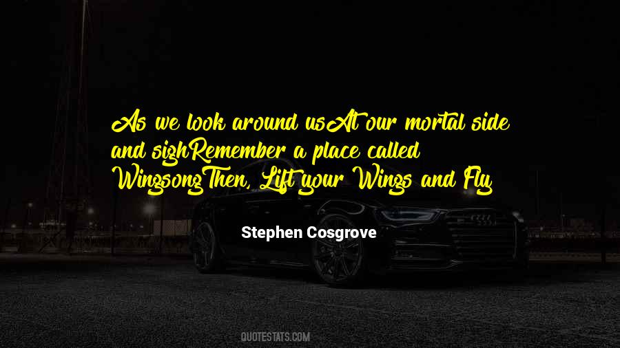 Wings And Fly Quotes #922909