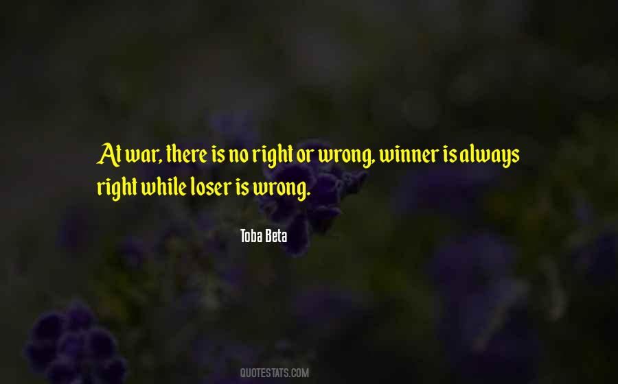Winner Or Loser Quotes #166342