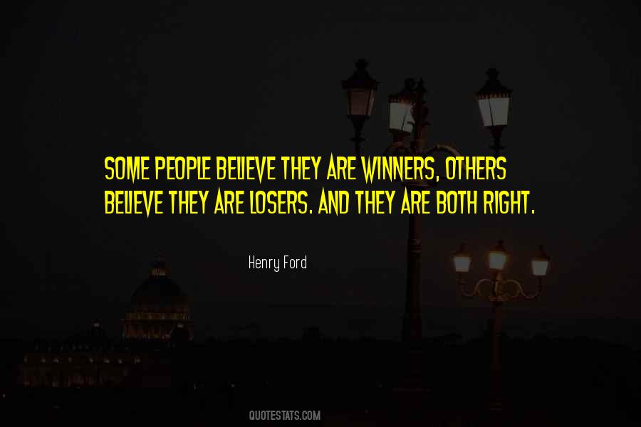Winners And Losers Quotes #1181643