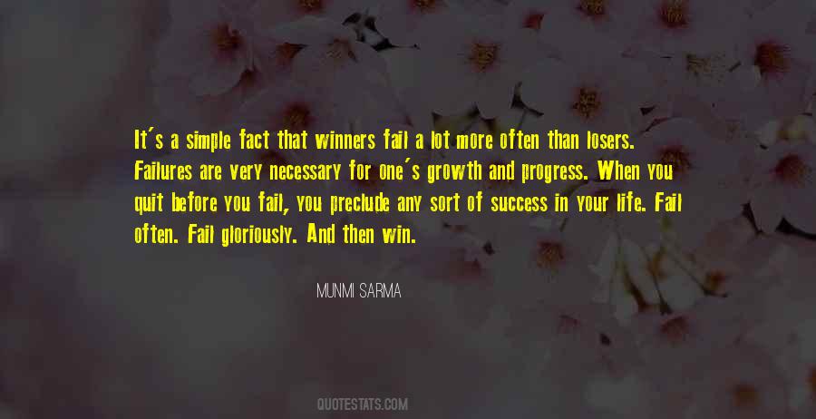 Winners And Losers Quotes #1333363