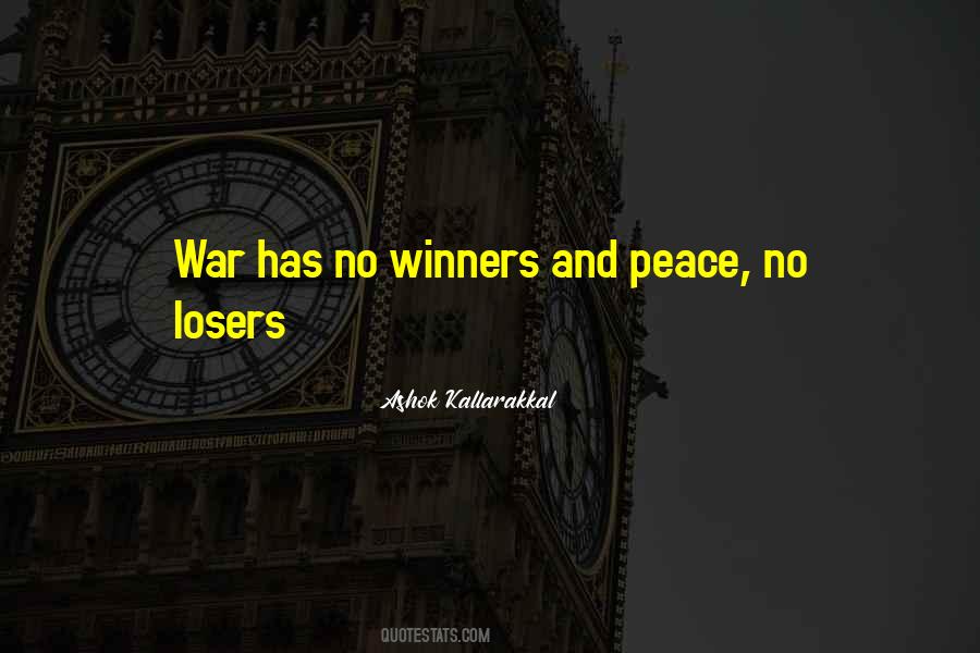 Winners And Losers Quotes #1406253