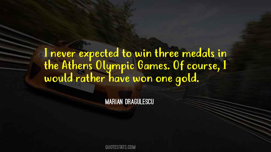 Winning The Gold Quotes #1219182