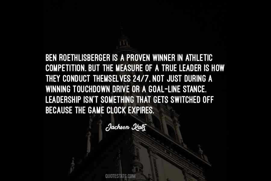 Winning Touchdown Quotes #711761