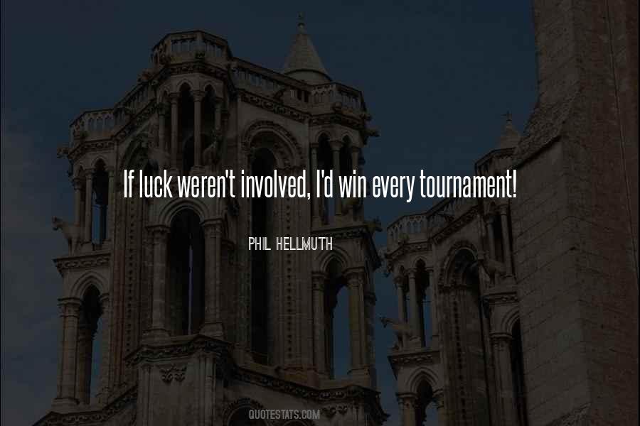 Winning Tournament Quotes #1108584