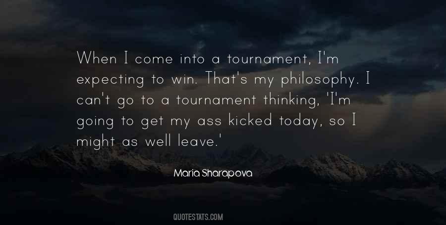 Winning Tournament Quotes #1846132