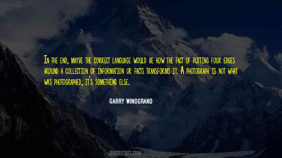 Winogrand Quotes #1754070