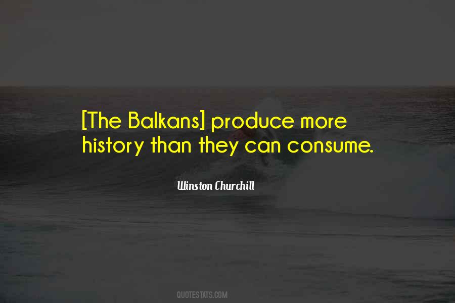 Winston Churchill Balkans Quotes #308252