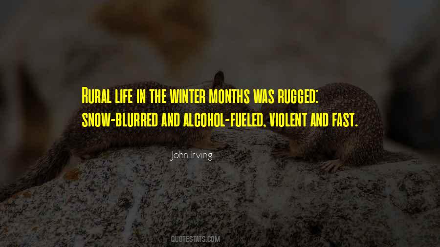 Winter And Alcohol Quotes #1146851