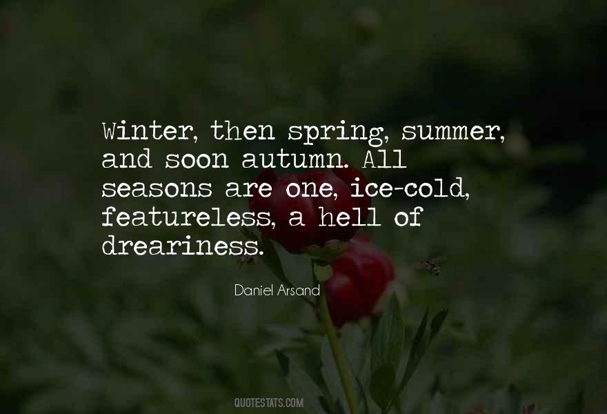 Winter And Autumn Quotes #1856769
