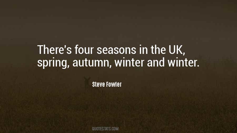 Winter And Autumn Quotes #819241