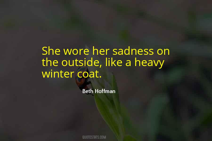 Winter Coat Quotes #1630525