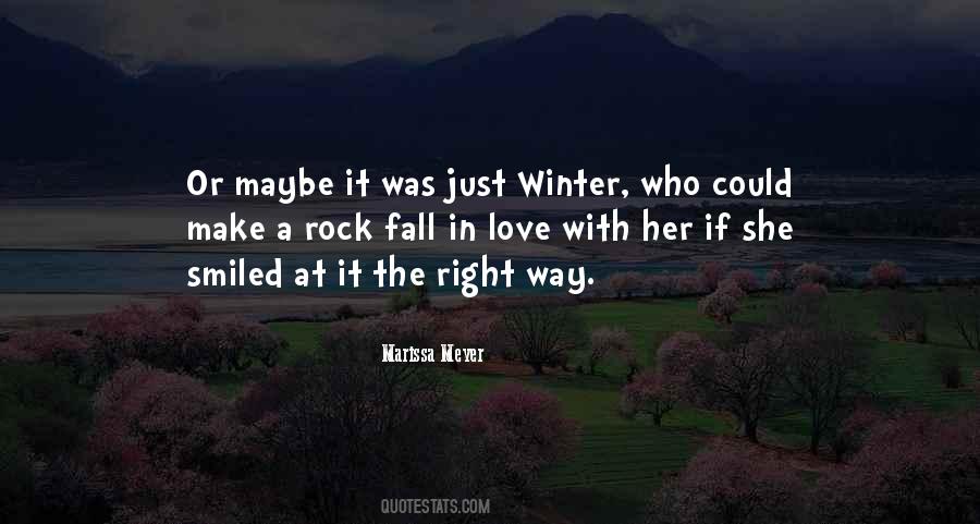 Winter Fall Quotes #1227577